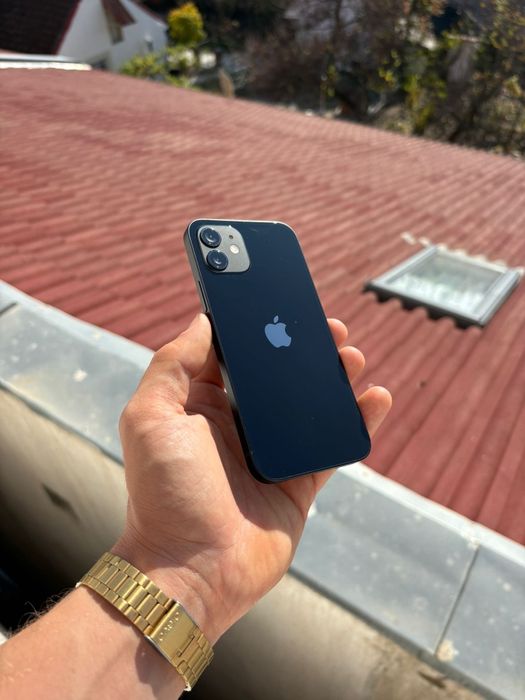iPhone 12 Black, Memorie 64GB, Baterie 100%, iOS 26 - FRUMOS