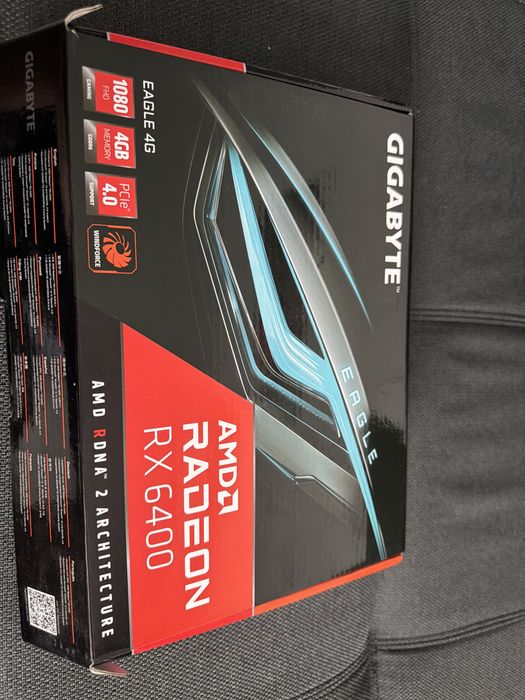 Placa Video RX 6400 eagle 4gb