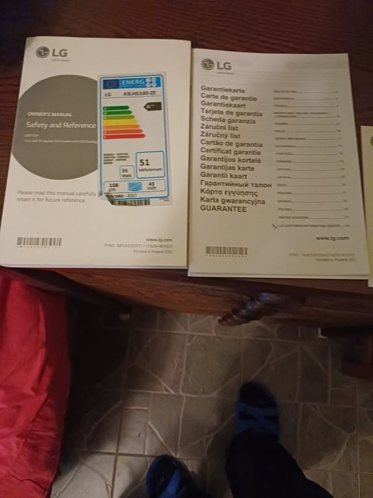 Vând televizor led Lg diagonala 108 cm preț 710 roni negociabil