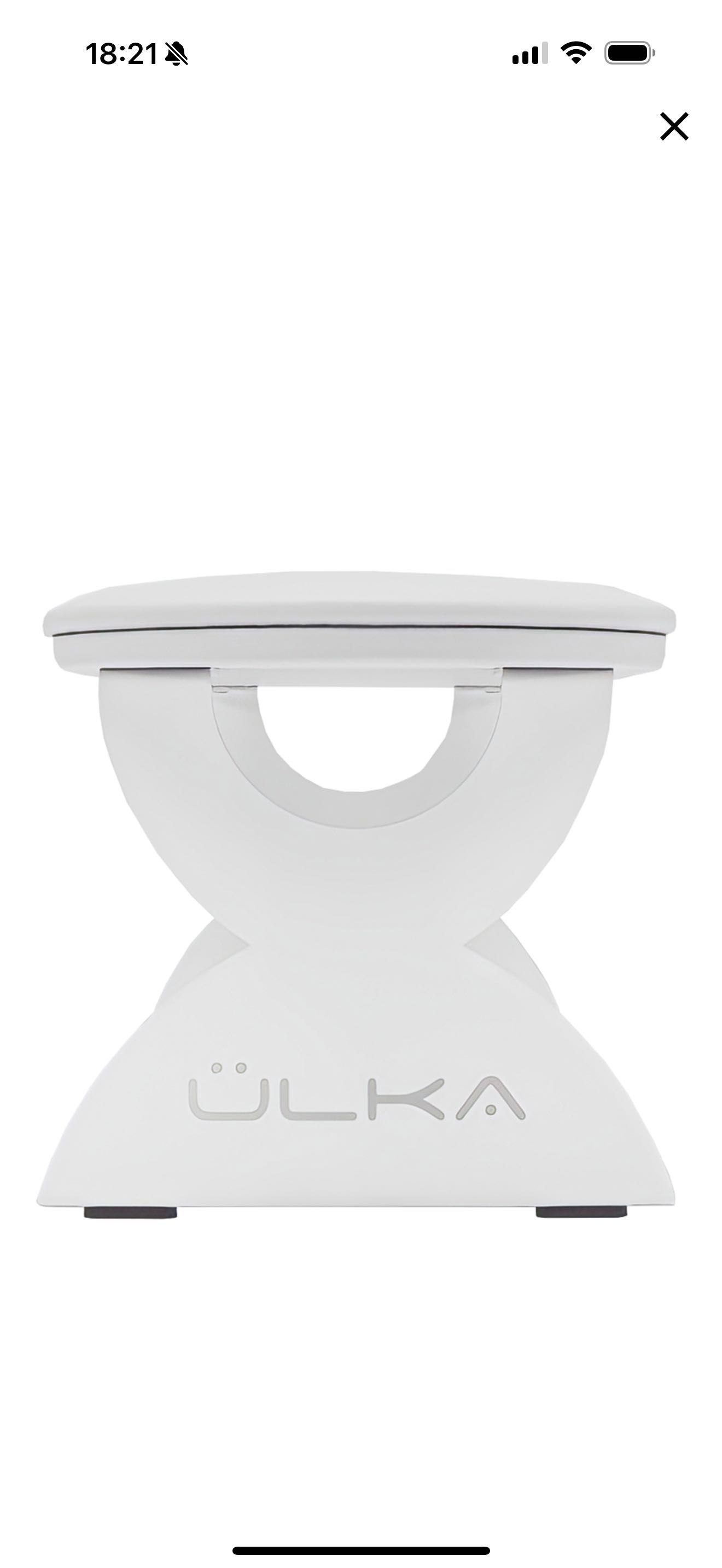 Стойка за маникюр ULKA - БЯЛА