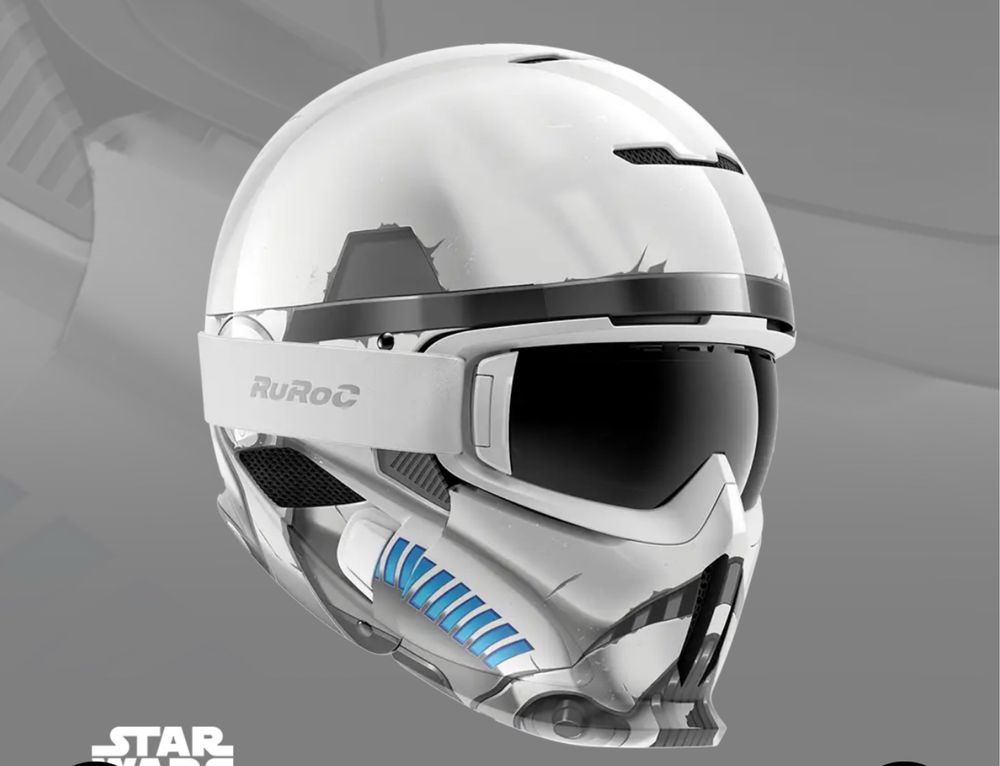Чисто нова ски каска - RUROC STAR WARS  Storm trooper