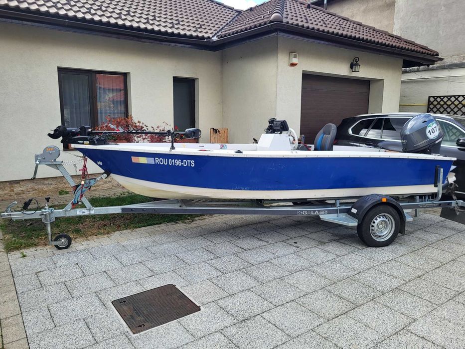 Vind ansamblu barca pescuit spinning