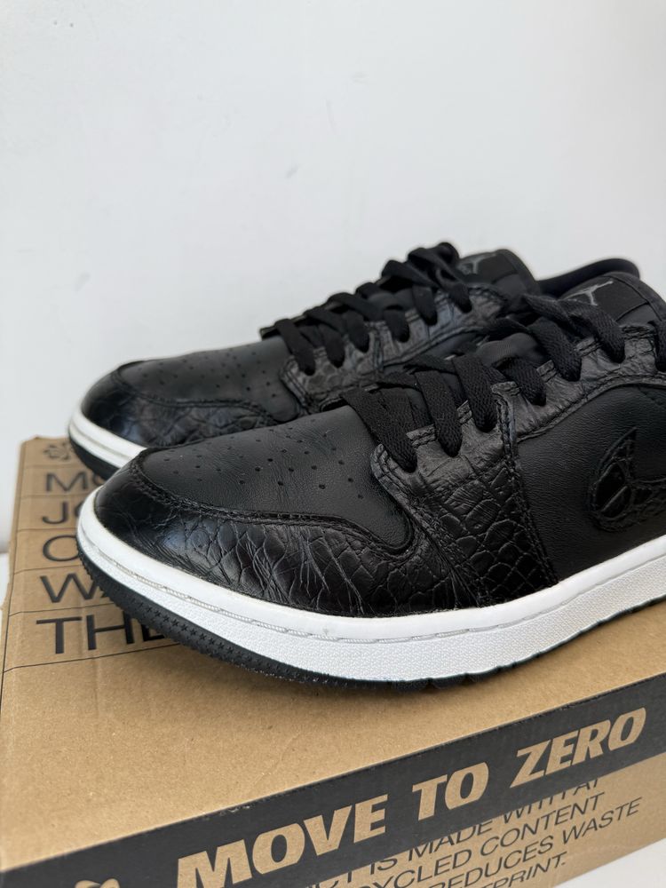 Nike Air Jordan 1 Low Croc Black ( 43) Маратонки