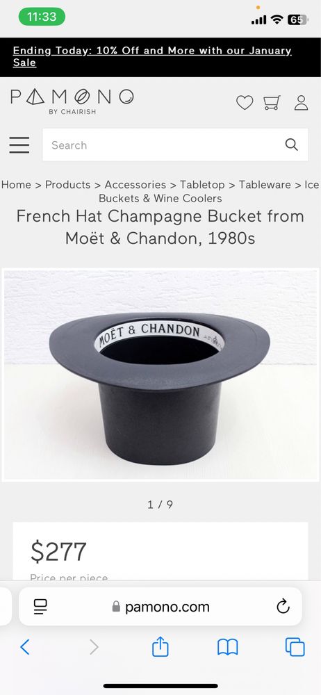 Шампаниера / Moet and Chandon / 80-те
