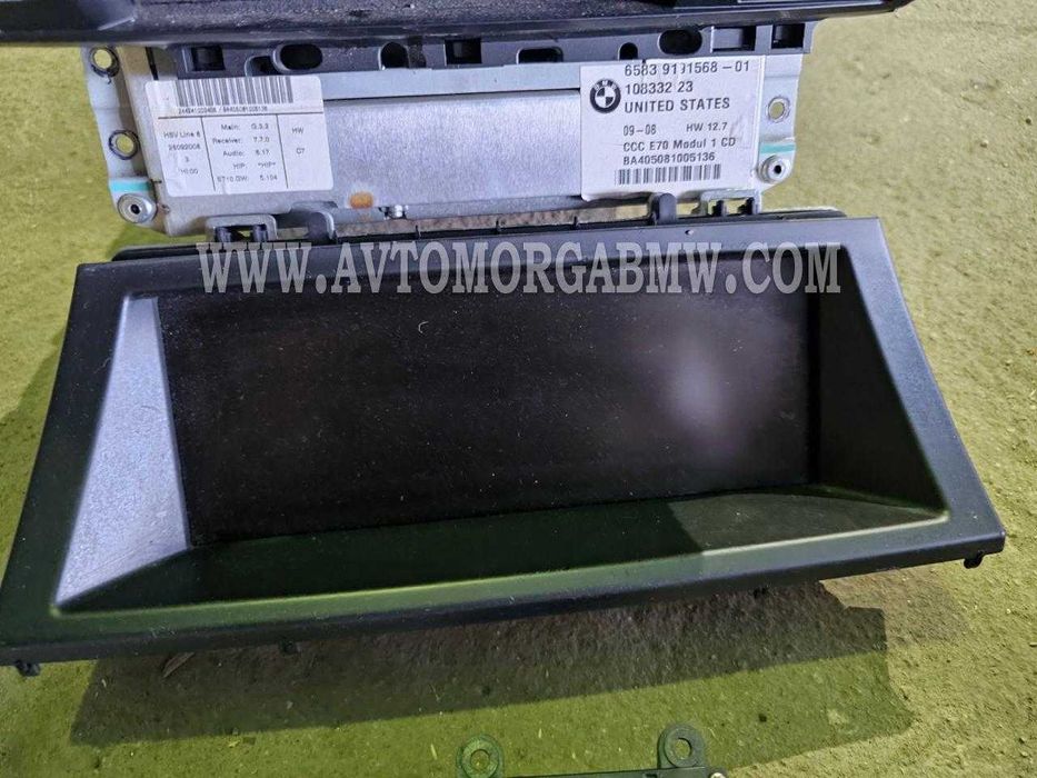 Навигация ццц Е70 Е71 Бмв Bmw E70 E71 Джойстик монитор голяма