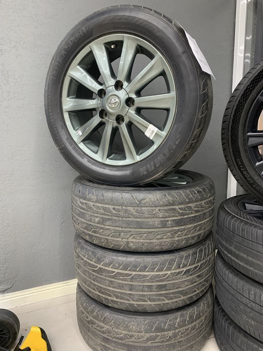 Диски с шинами Toyota LC 200 5х150 285/50zr20 Рассрочка 0-0-24/Актив