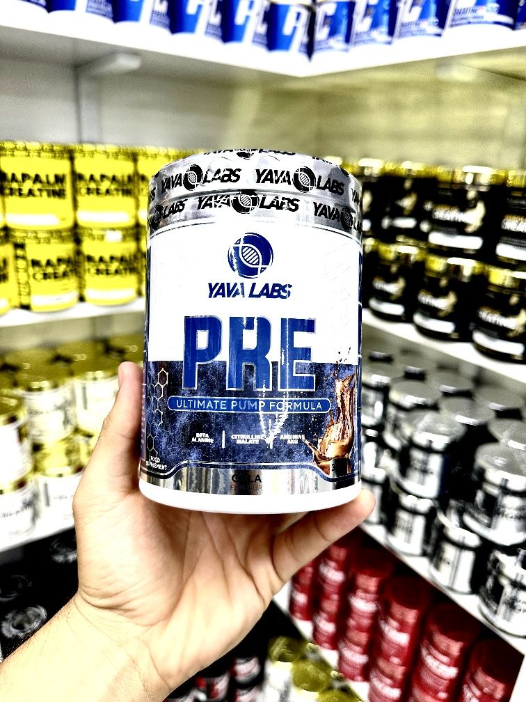 Yava Labs Pre Ultimate Pump Formula 60 servings, энергетик.