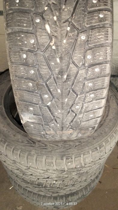 Зимняя шипованная резина