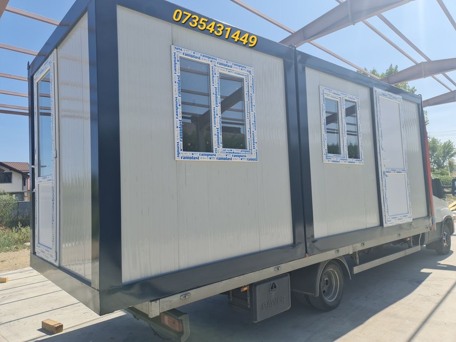 Vand container Modular Birou Terasa cadre metalice Birou