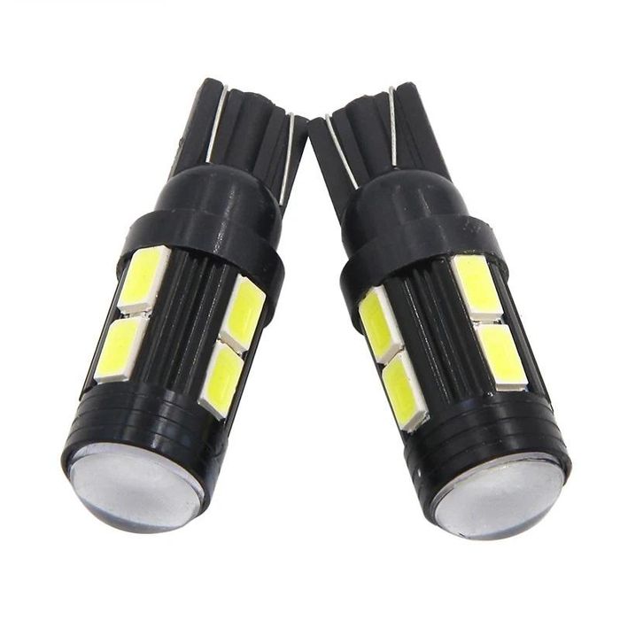 комплект 2броя led диодни габаритни крушки flyseen fls6095, t10  ...