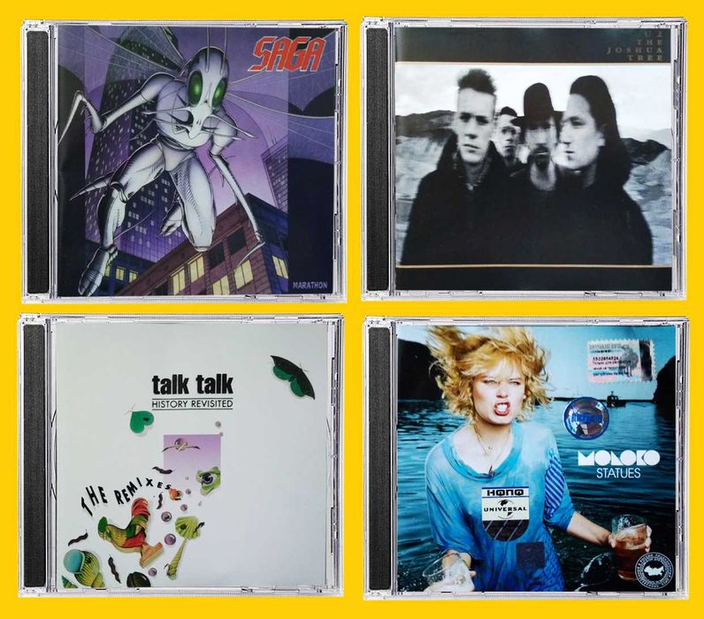 CD, аудио, музыка, U2, Pink Floyd, Saga, Moloko, Simple Minds