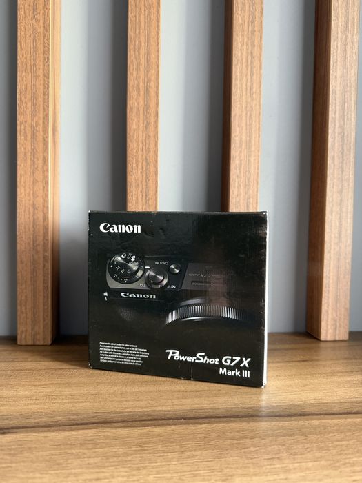 Canon PowerShot G7X Mark III - Nou