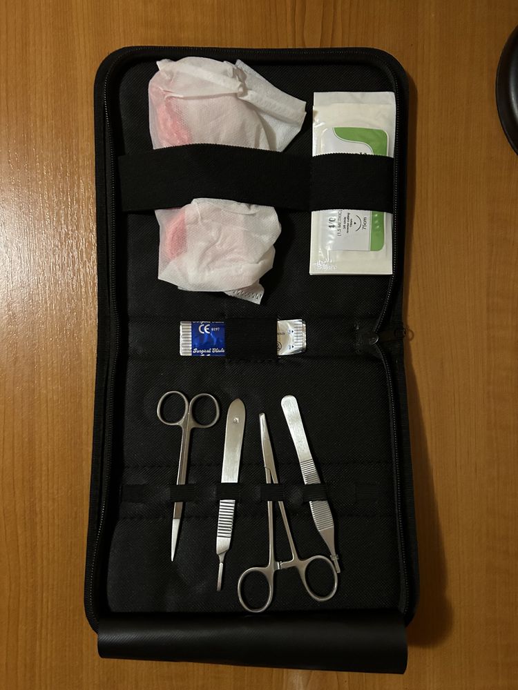 Kit antrenament Suturi - Medicina dentara, 6 fire sutura