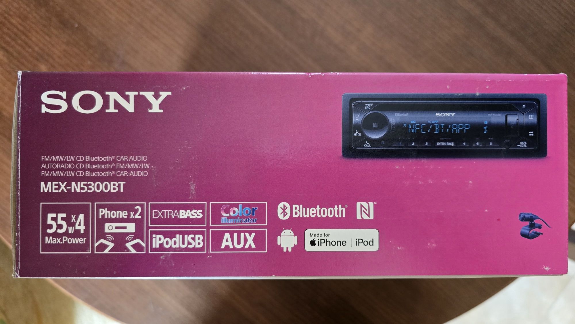 Sony audio auto MEX-N5300BT
