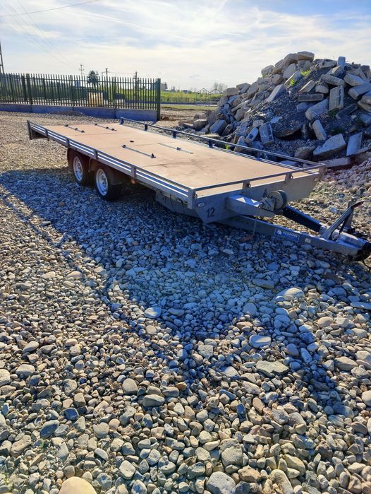 Trailer Blyss Heimann 5metri moto atv auto remorci