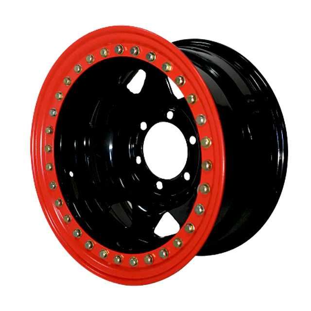 Jante din tabla off-road cu BEADLOCK 15x8J 6x139.7 ET-35 CB 110 Nissan