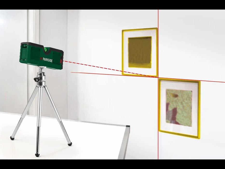 Nivelă cu laser si boloboc cu trepied, noua sigilata, Germania