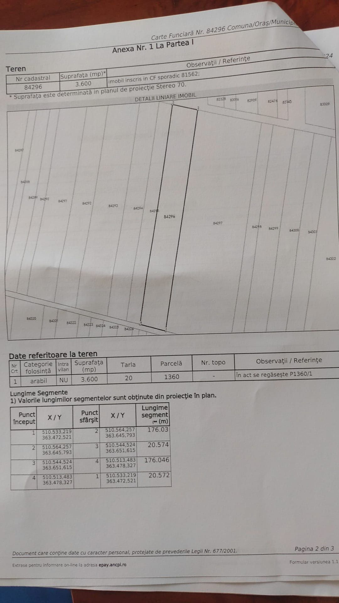 Teren de luncă în Leordeni - Arges