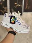 Adidasi Barbati Nike Air TN White & Blue!