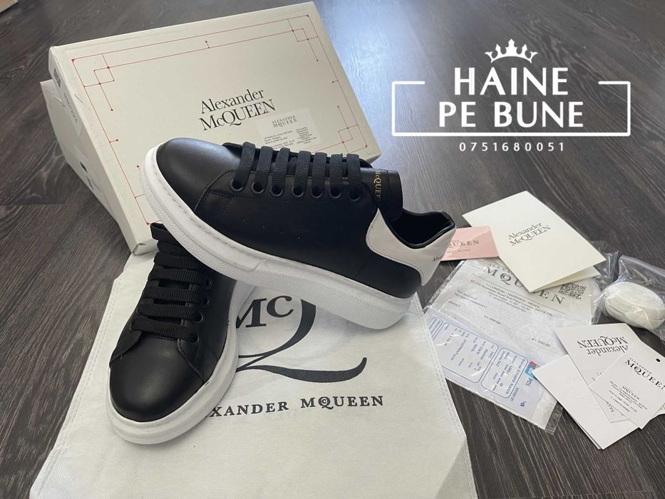 Adidasi Alexander McQueen Produs NOU Tenesi Papuci Unisex Fete Baieti