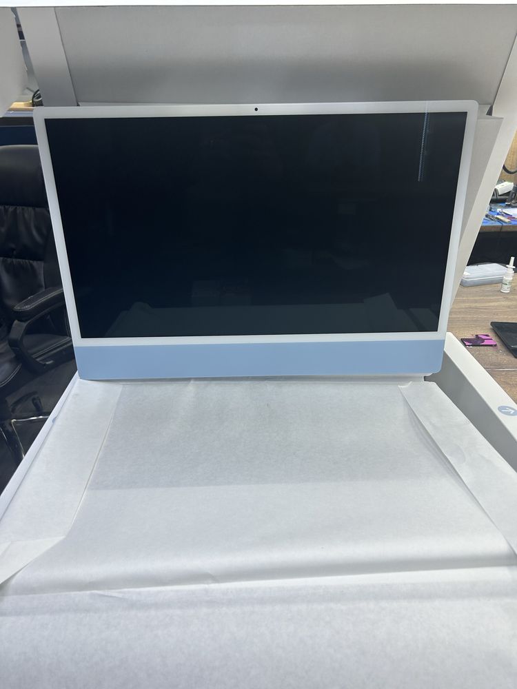 Моноблок Apple iMac 24 2023 MQRR3 синий