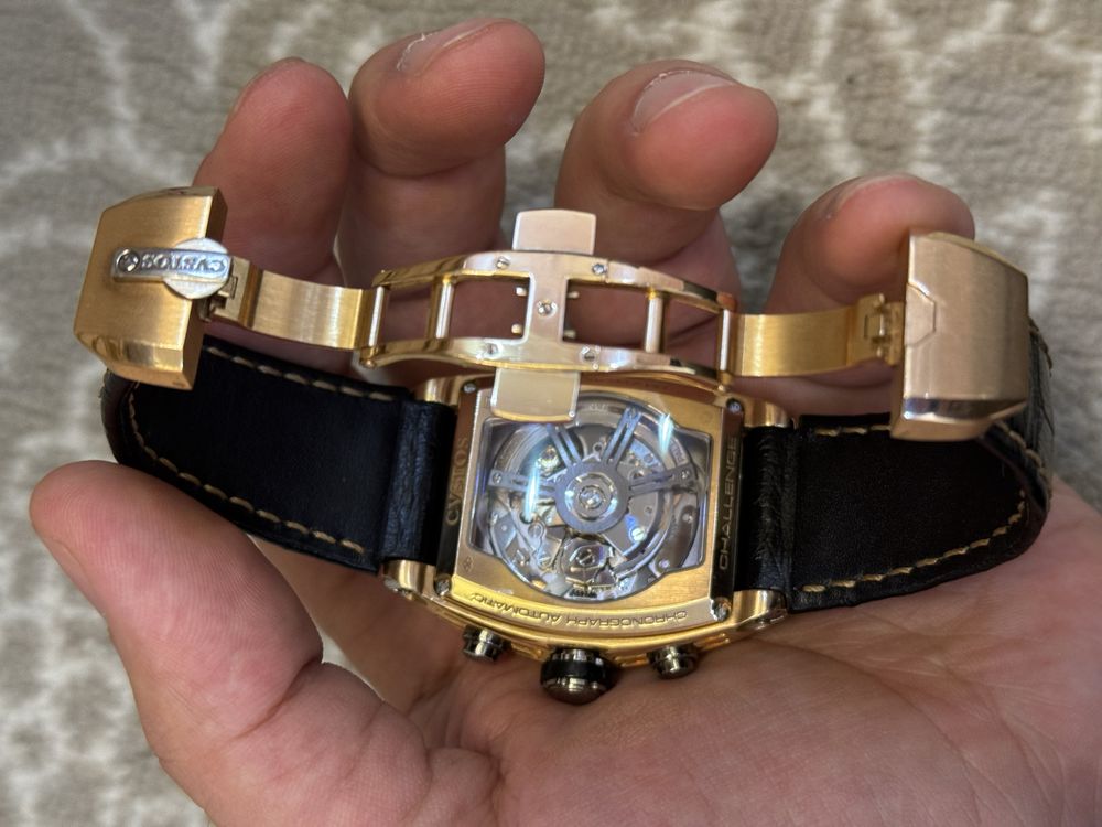 Cvstos challenge xrono gold 18к