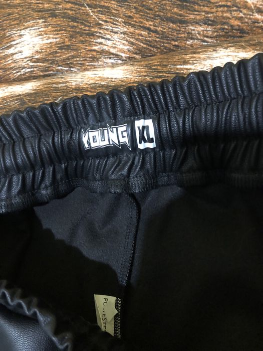 Pantaloni young rich white