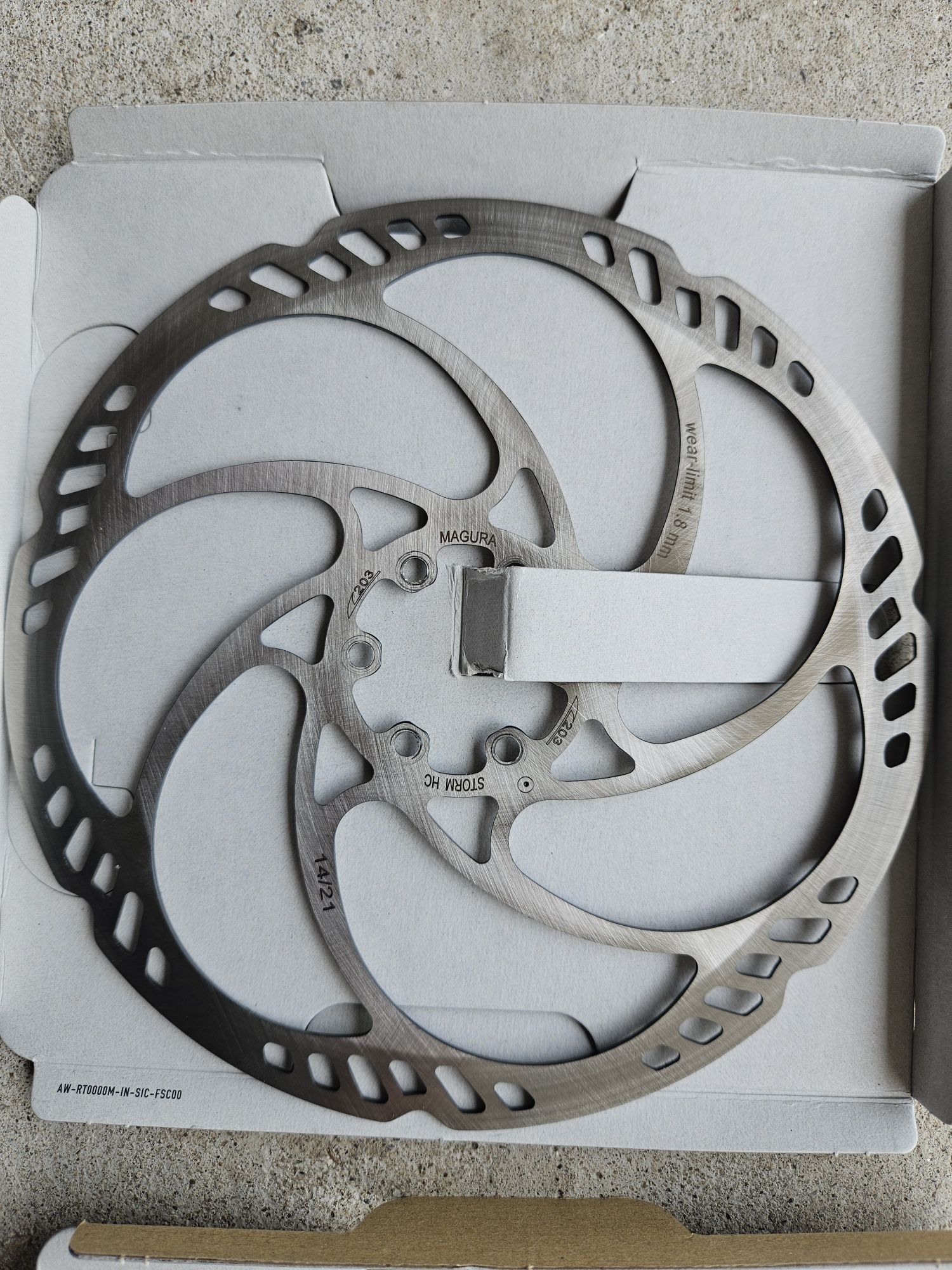 Kit complet frane bicicleta MTB Magura MT 5 cu tot cu discuri