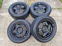 Jante 4x100 Dacia Logan Sandero Stepway  anvelope 205 55 16