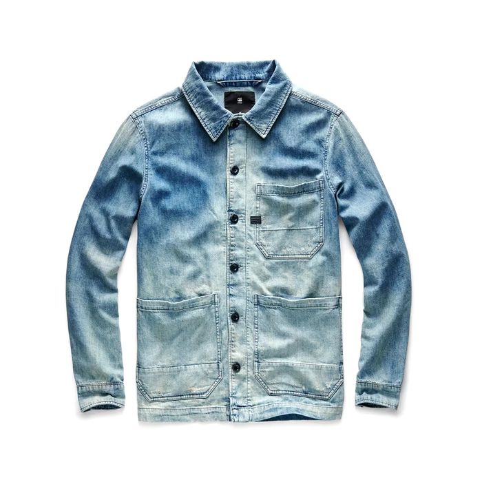 Оригинално дънково яке риза G-STAR RAW Blake M , L ново мъжко
