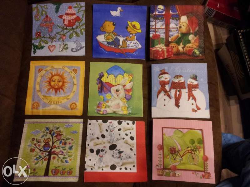 Салфетки за колекция 4