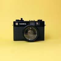 Yashica Electro 35 CC aparat camera foto film 35mm vintage impecabila