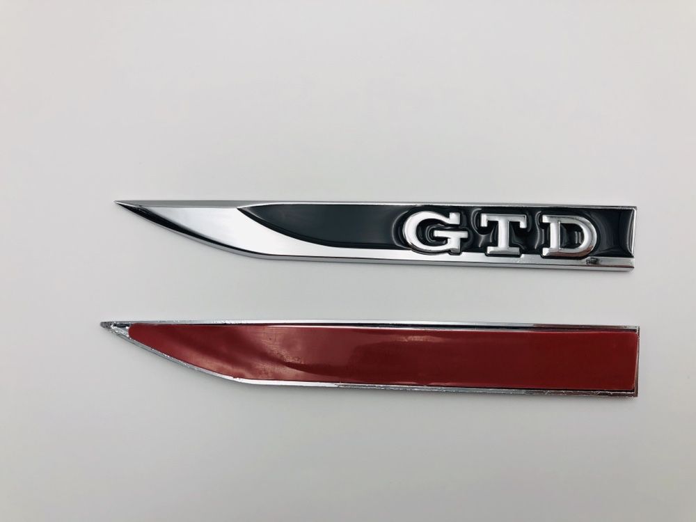 Set Embleme VW GTI negru