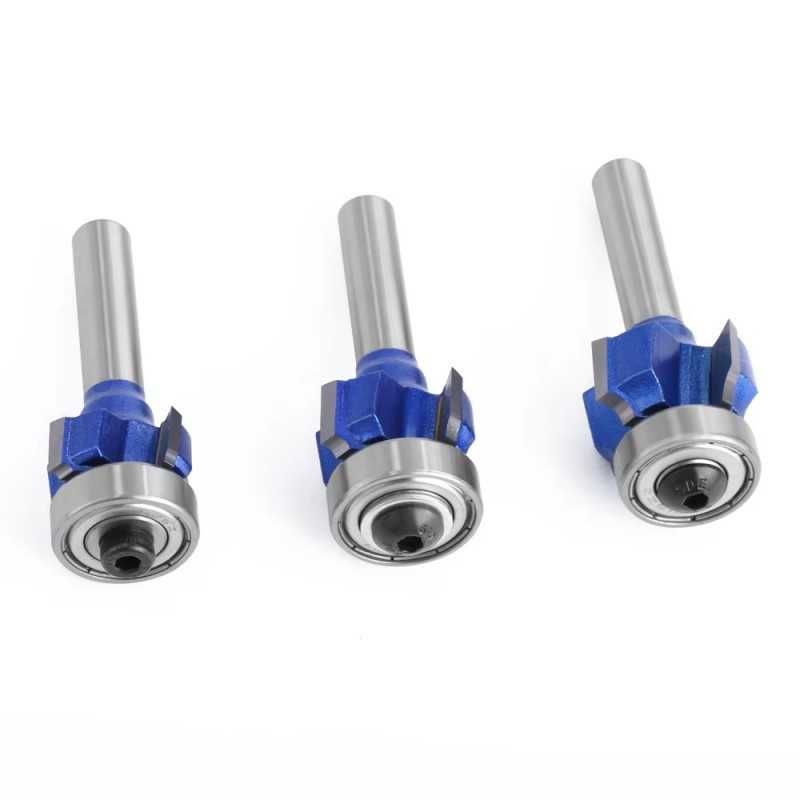 Фрезер за заобляне с долен лагер 8x26x1/2 R3 mm, Захват 8mm, 4032