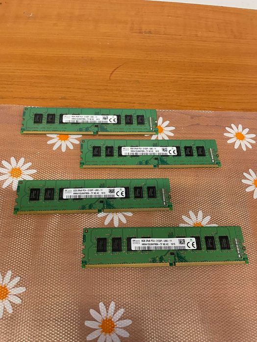 Memorii calculator Samsung, Hynix, 8 Gb DDR4 2133, 2400, garantie