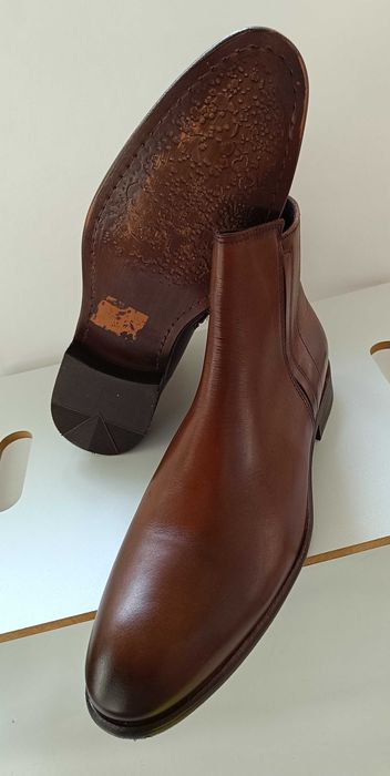 Ghete chelsea plaimn toe 44 premium Sacha Spain piele naturala moale