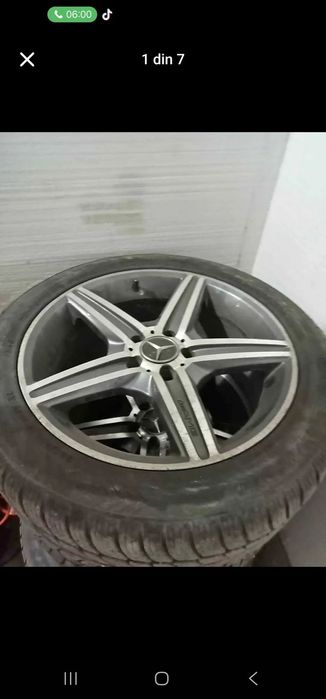 Roti Mercedes cu anvelope 255/45r18