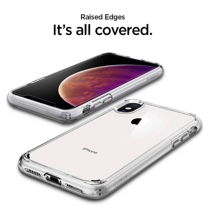 Husa silicon 0.3mm cu protecție la camera pt. iPhone X / XS / XS Max