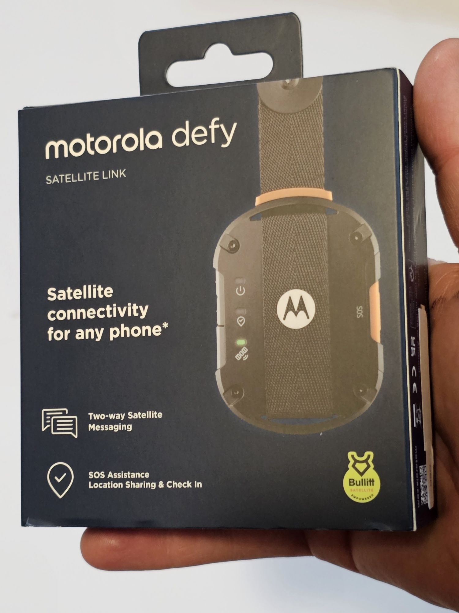 Motorola Defy Satellite link, mesager prin satelit BT (PRODUS SIGILAT)