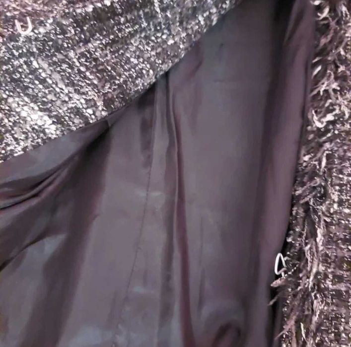 Cardigan casual cu fir