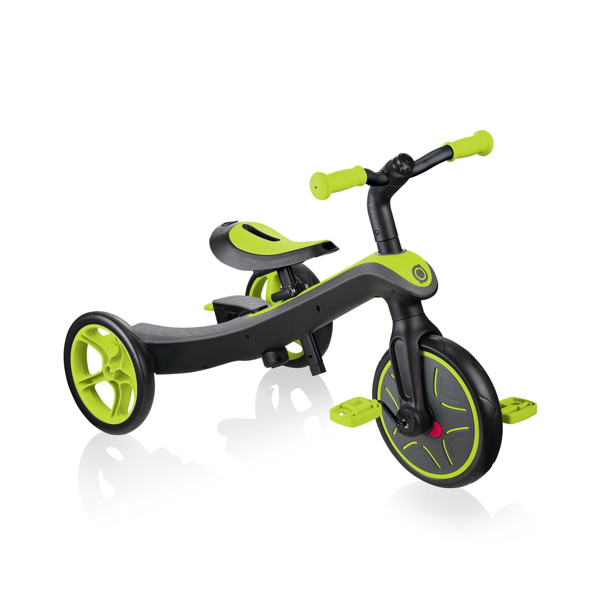 Tricicleta Globber Explorer 4 in 1 verde