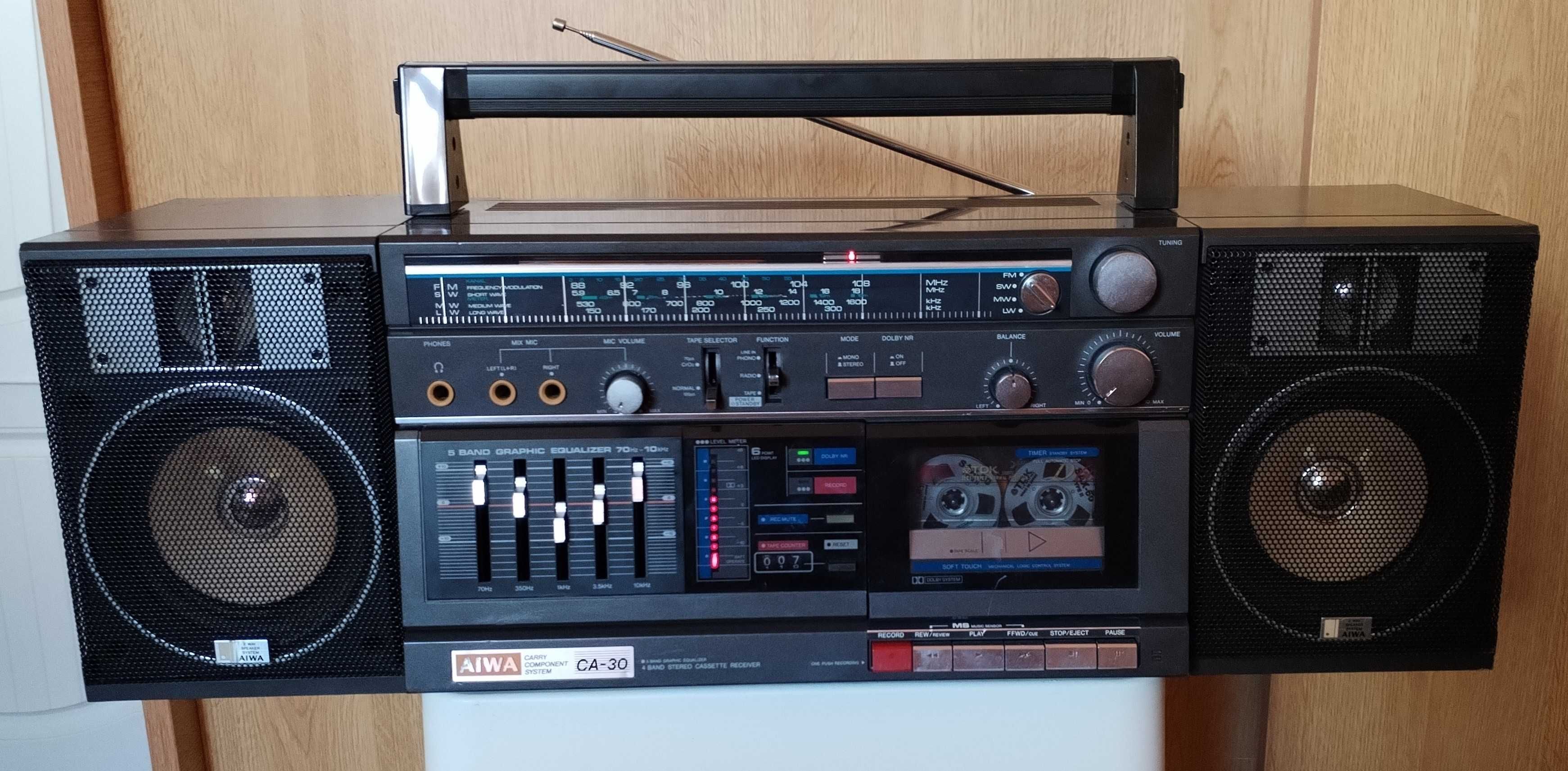 Radio casetofon boombox AIWA CA-30 vintage '80