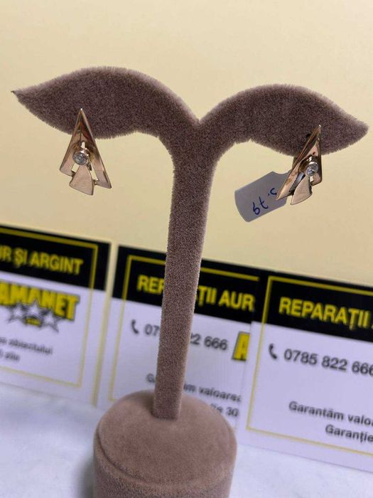 cercei aur 3.79gr 14k (m2) staramanet