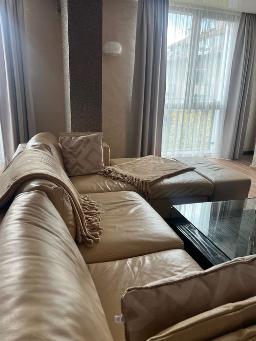 Диван естествена кожа