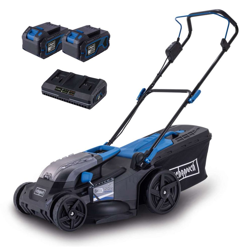 Masina de tuns iarba pe acumulator 43cm  va 20V 4Ah scheppach