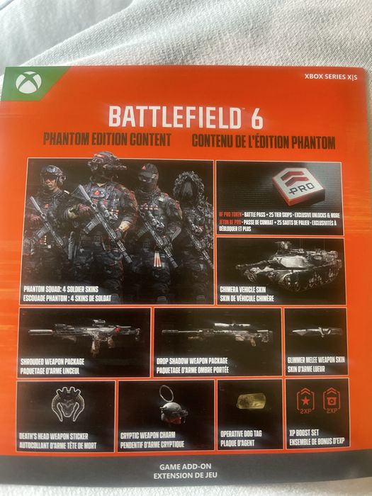 Battlefield 6 XBOX series X Phantom Edition