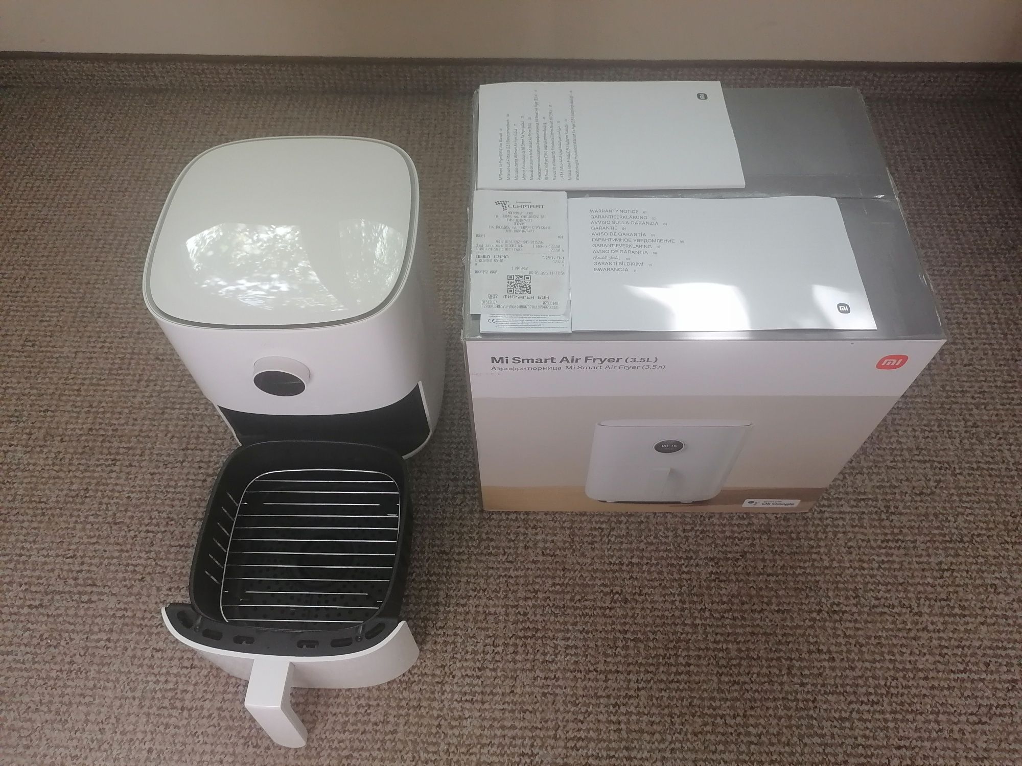 Нов airfryer XIAOMI Mi smart 3.5