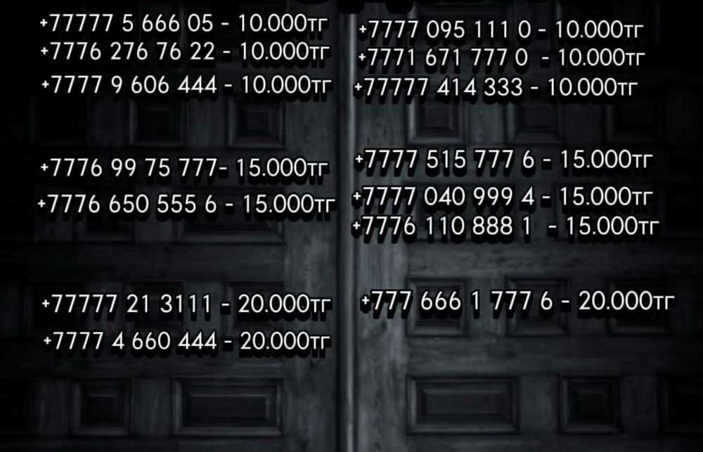 Номера телефонов