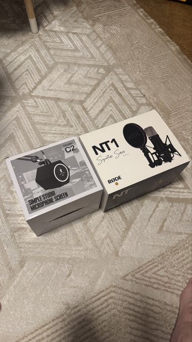 RODE NT1 (Signature Series) + шумоизолирующая сфера C2