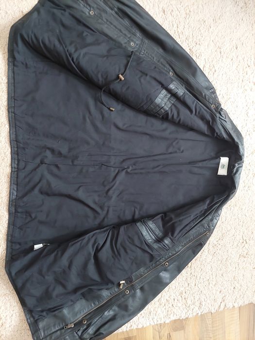 Geaca din piele naturala,de barbati,marime mare